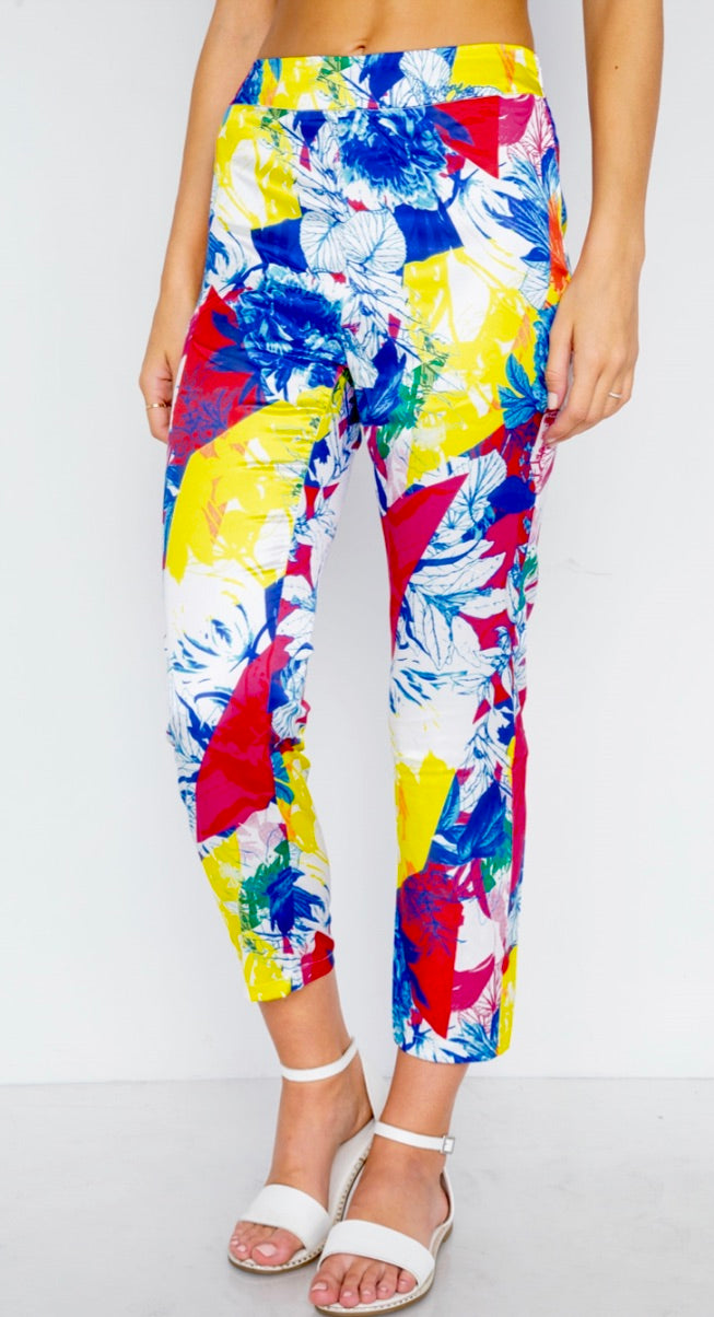 BOTANICAL PRINT PANT