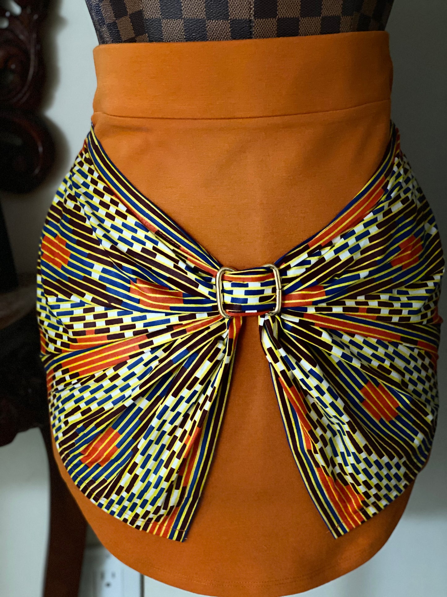 Sexy Bow Midi Skirt