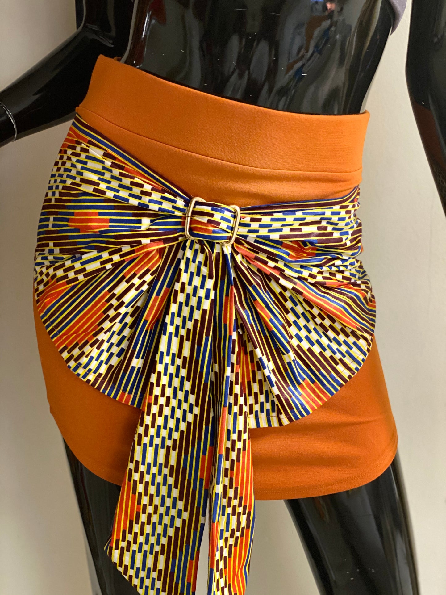 Tail Bow Mini Skirt