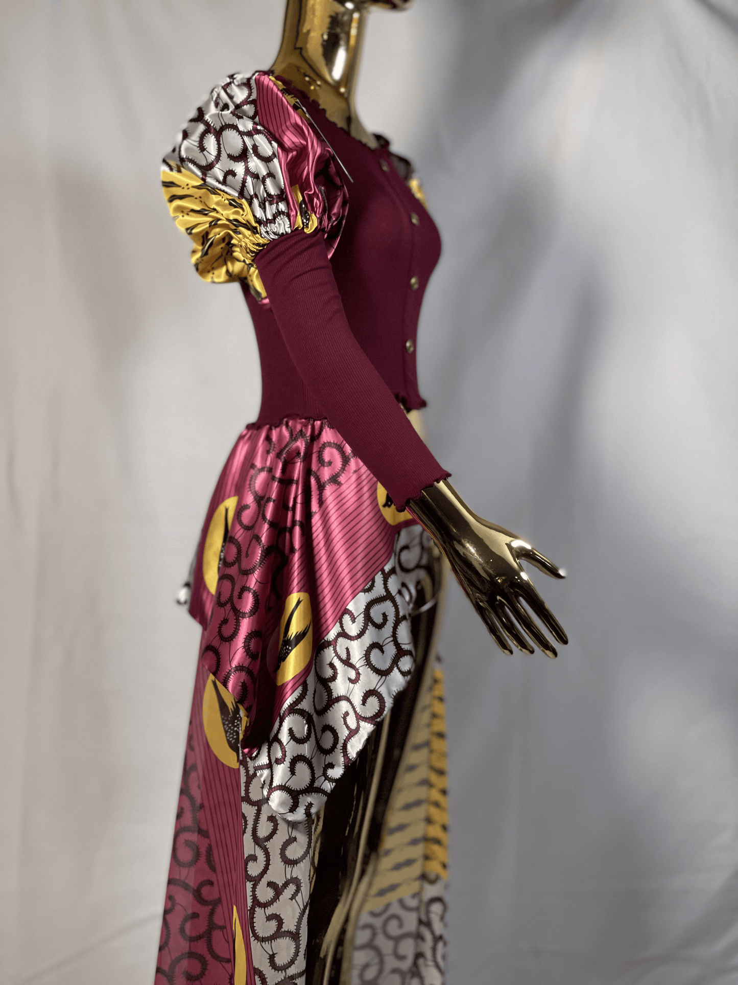 Sassy Sided Maxi Dress
