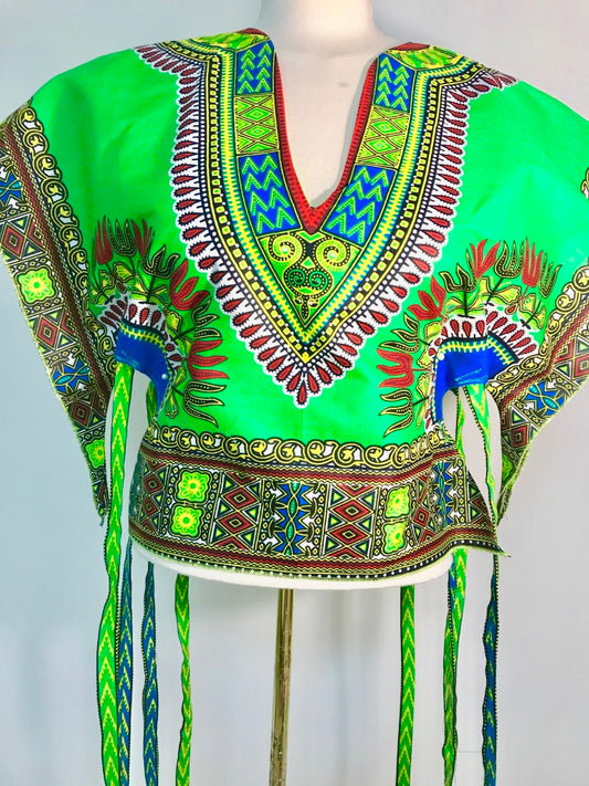 SIDE-TIED-UP CROP TOP