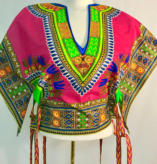 SIDE-TIED-UP CROP TOP